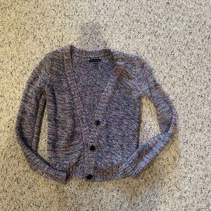 American Eagle Multi Color Cardigan Sweater Small
